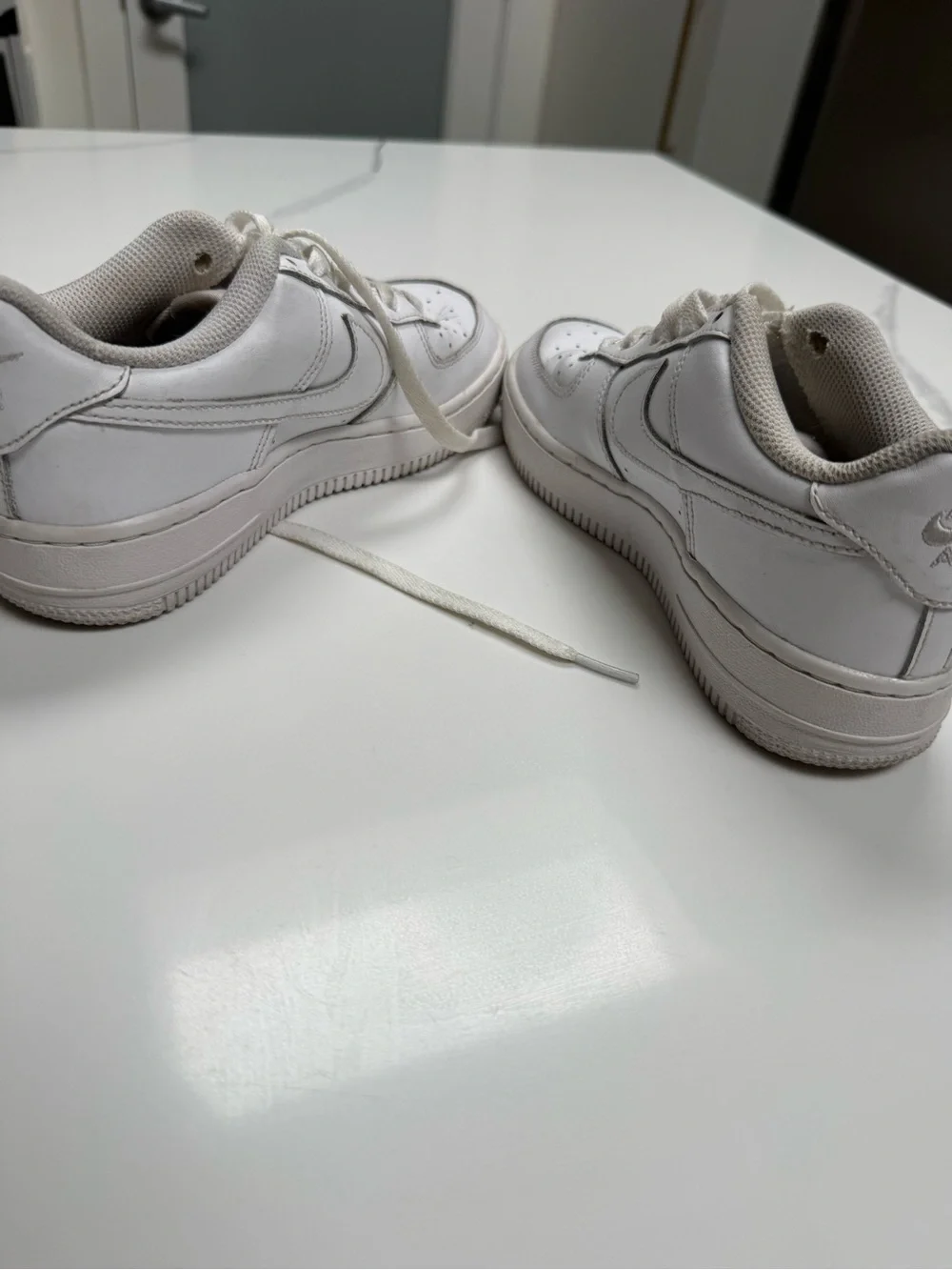 NIKE AF1 - Air Force 1 Low-Top Leather Nike Sneakers